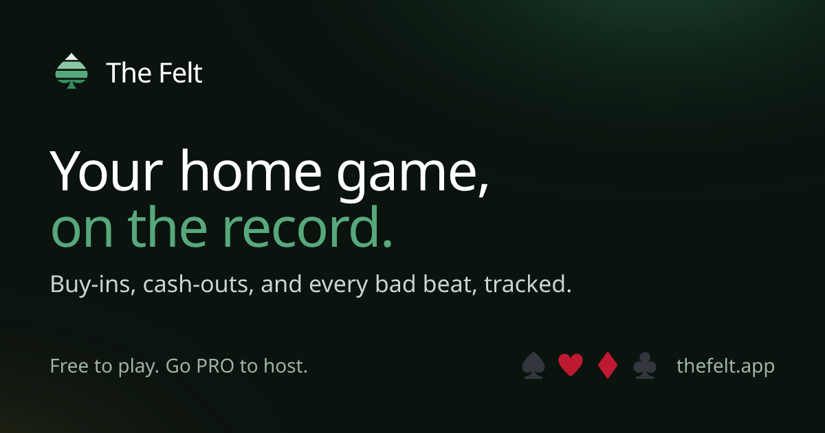 I got tired of forgetting who actually wins our poker nights, so I built an app for it